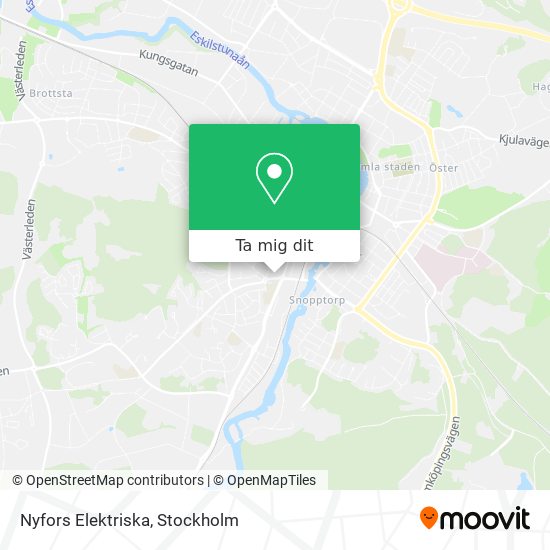 Nyfors Elektriska karta
