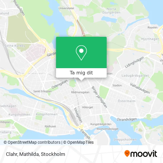 Clahr, Mathilda karta