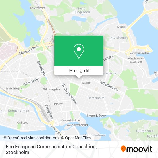 Ecc European Communication Consulting karta