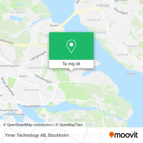 Ymer Technology AB karta