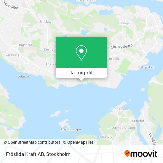 Fröslida Kraft AB karta