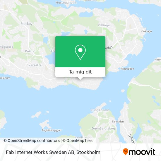 Fab Internet Works Sweden AB karta