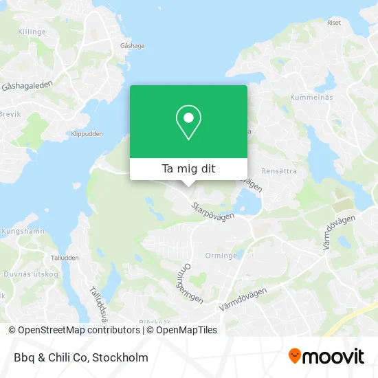 Bbq & Chili Co karta