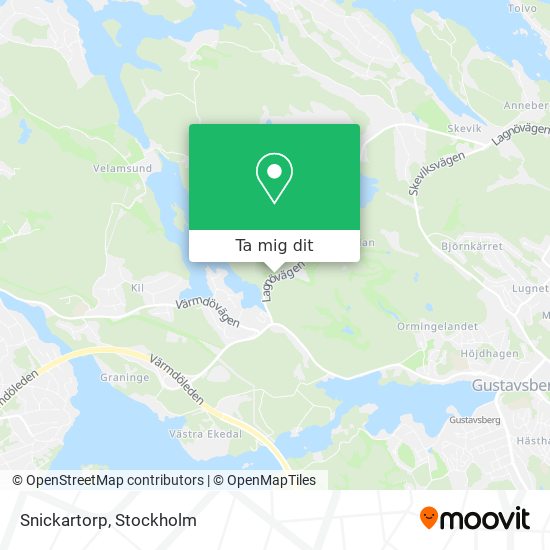 Snickartorp karta