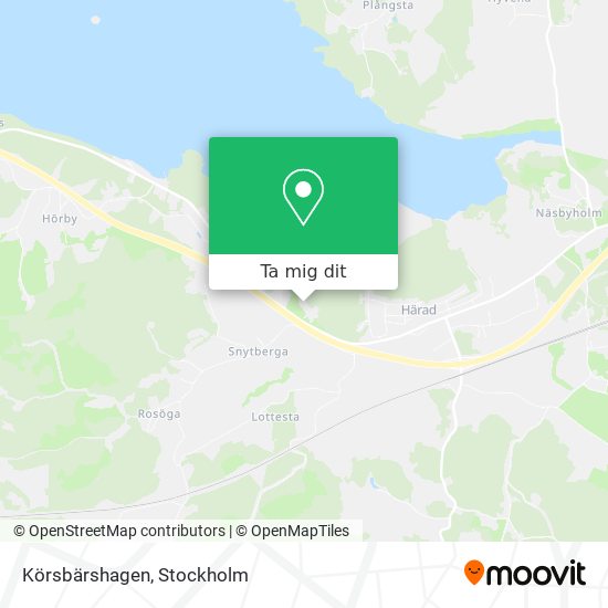 Körsbärshagen karta