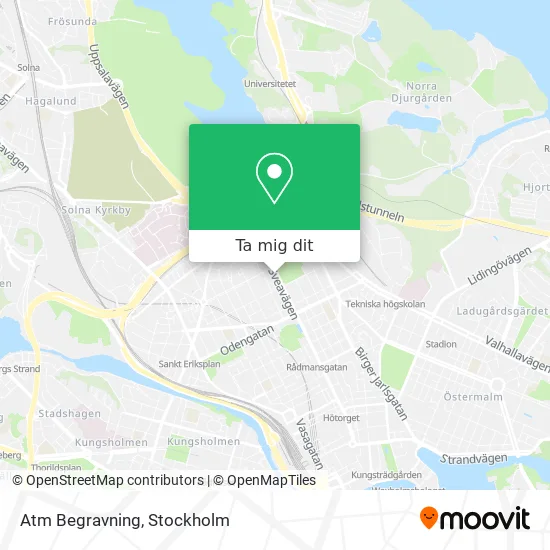 Atm Begravning karta