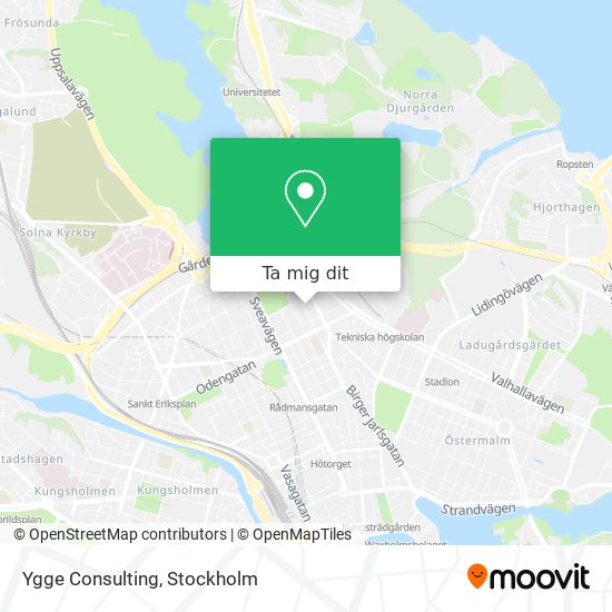 Ygge Consulting karta