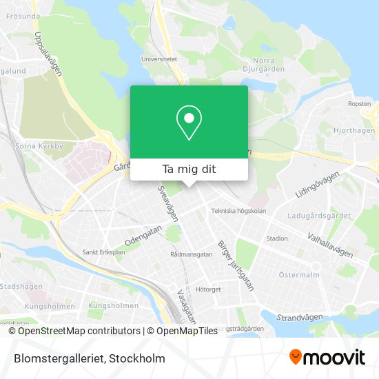 Blomstergalleriet karta