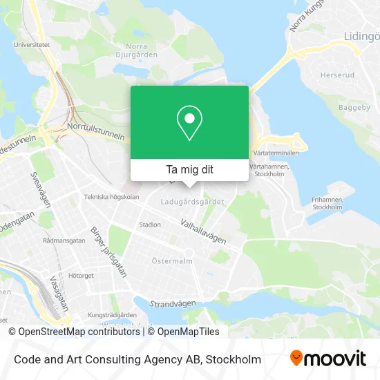 Code and Art Consulting Agency AB karta