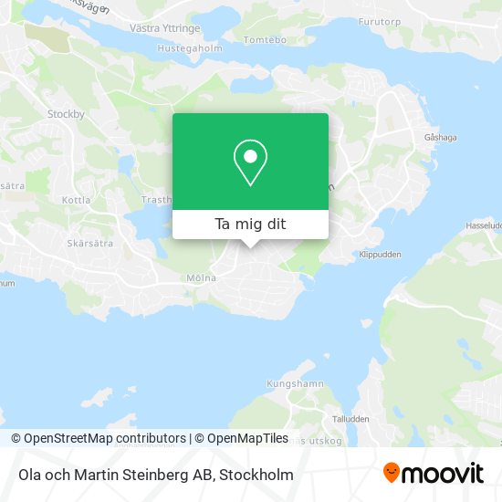 Ola och Martin Steinberg AB karta