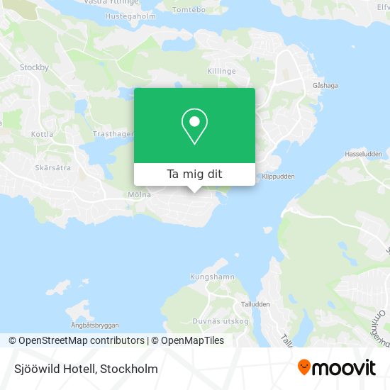 Sjööwild Hotell karta