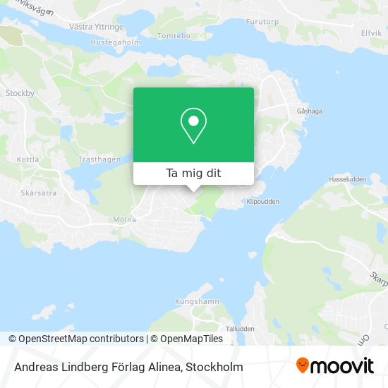 Andreas Lindberg Förlag Alinea karta
