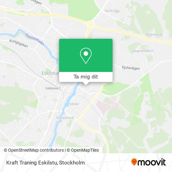 Kraft Traning Eskilstu karta