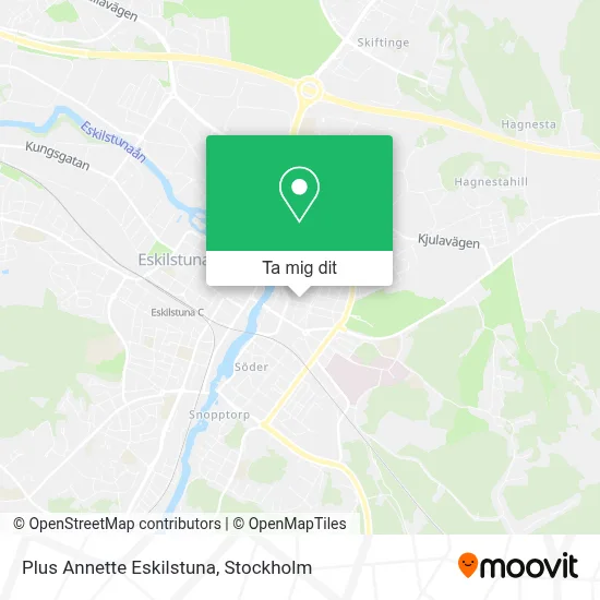 Plus Annette Eskilstuna karta