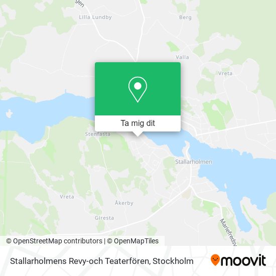 Stallarholmens Revy-och Teaterfören karta