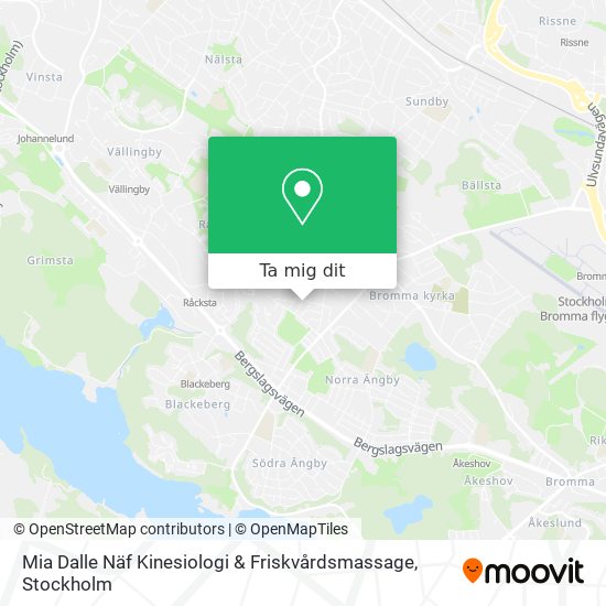 Mia Dalle Näf Kinesiologi & Friskvårdsmassage karta