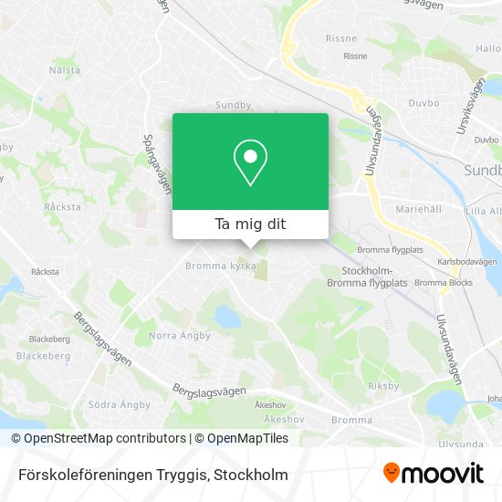 Förskoleföreningen Tryggis karta