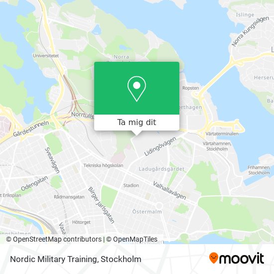 Nordic Military Training karta