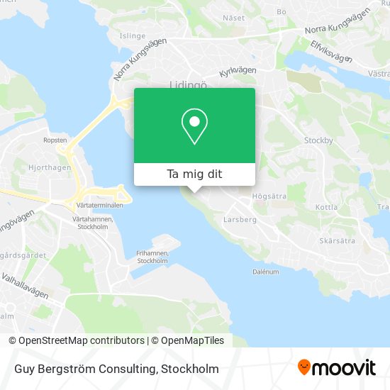 Guy Bergström Consulting karta