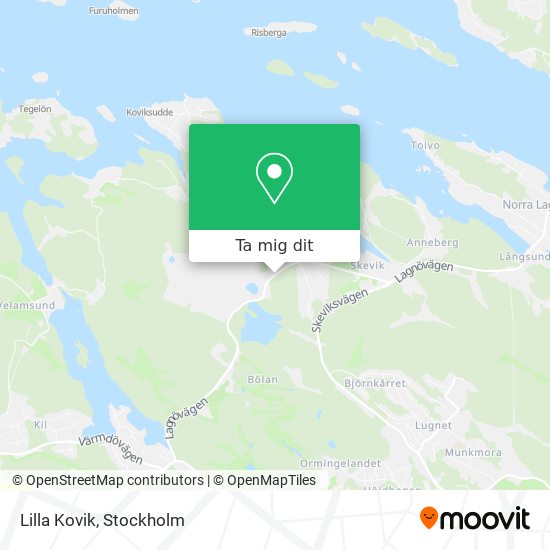 Lilla Kovik karta