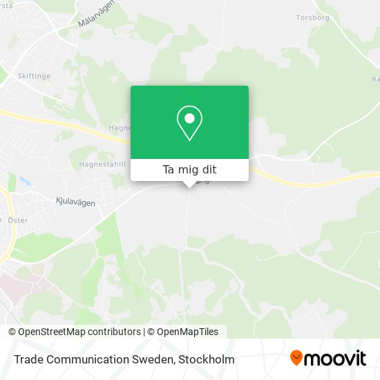 Trade Communication Sweden karta