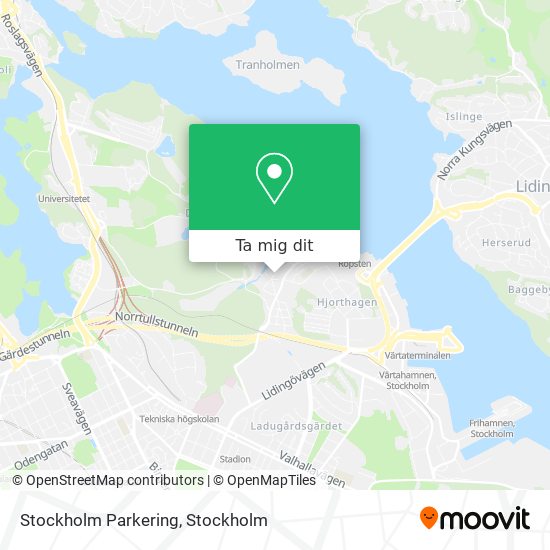 Stockholm Parkering karta