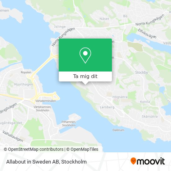 Allabout in Sweden AB karta