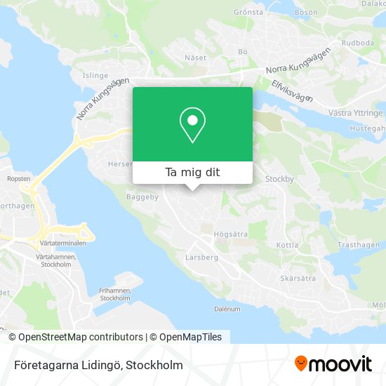 Företagarna Lidingö karta