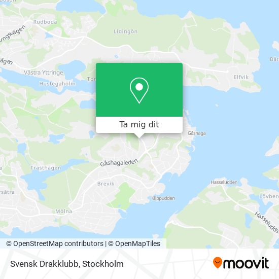 Svensk Drakklubb karta
