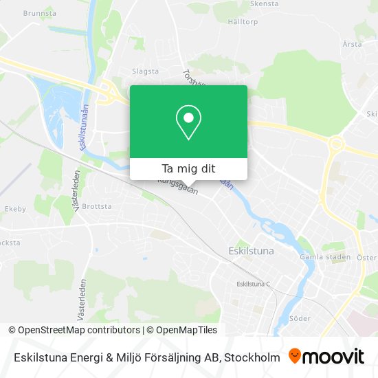 Eskilstuna Energi & Miljö Försäljning AB karta