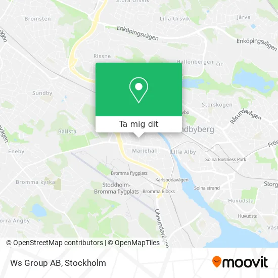 Ws Group AB karta