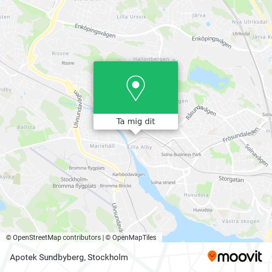 Apotek Sundbyberg karta