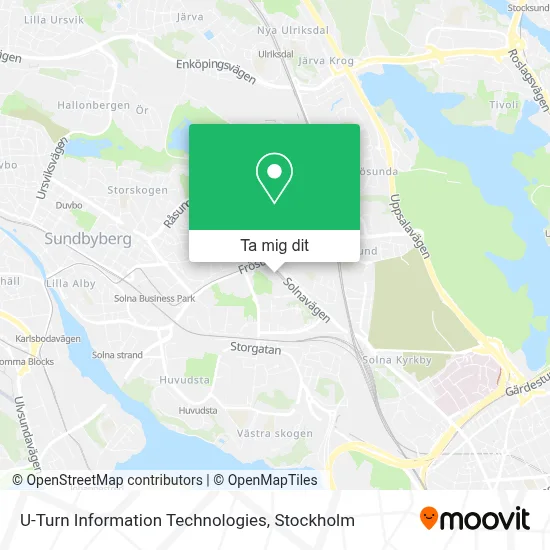 U-Turn Information Technologies karta