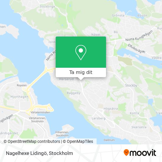 Nagelhexe Lidingö karta