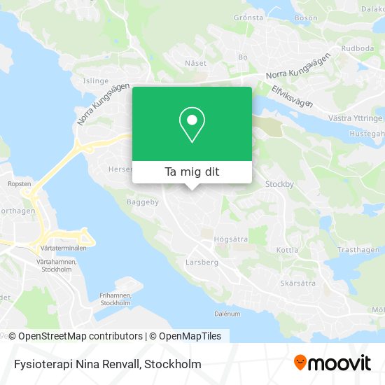 Fysioterapi Nina Renvall karta
