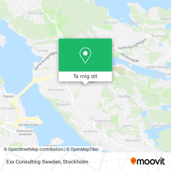 Exx Consulting Sweden karta