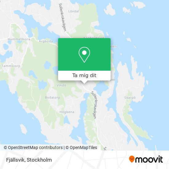 Fjällsvik karta