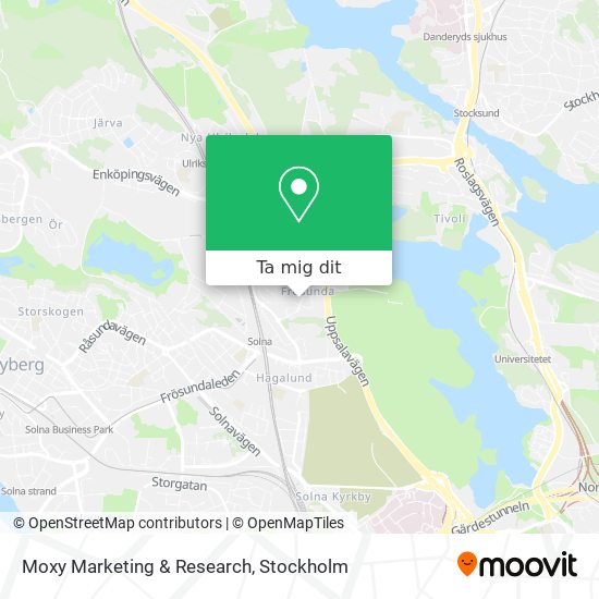 Moxy Marketing & Research karta