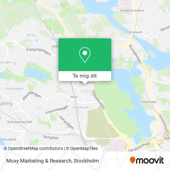 Moxy Marketing & Research karta
