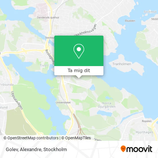 Golev, Alexandre karta