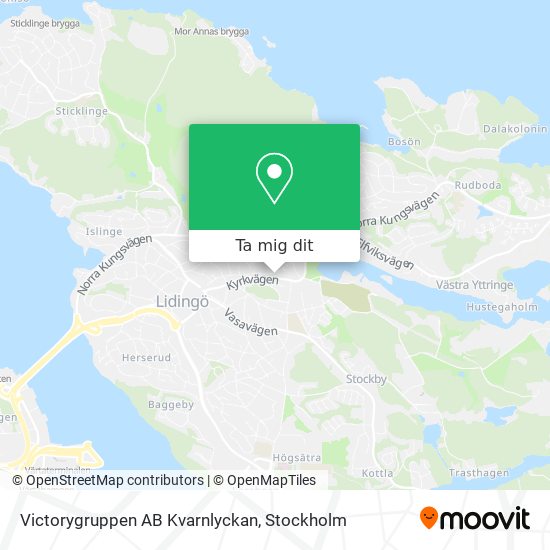 Victorygruppen AB Kvarnlyckan karta