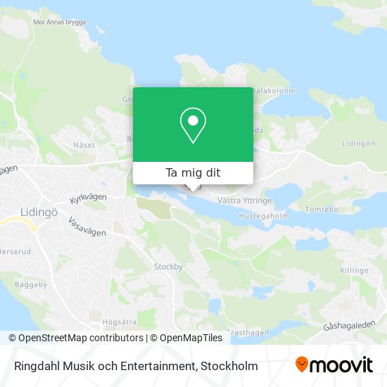 Ringdahl Musik och Entertainment karta