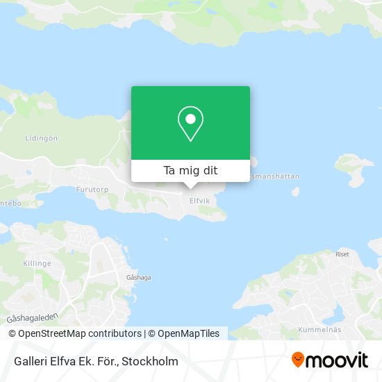 Galleri Elfva Ek. För. karta