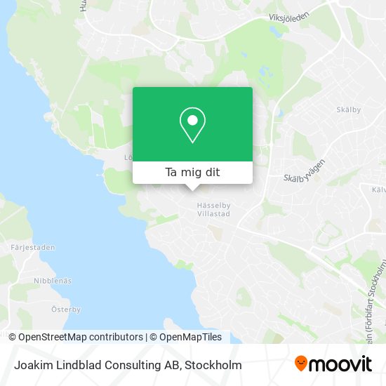 Joakim Lindblad Consulting AB karta