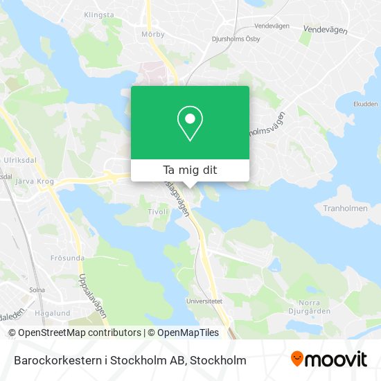 Barockorkestern i Stockholm AB karta