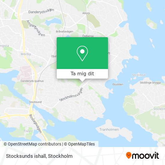 Stocksunds ishall karta