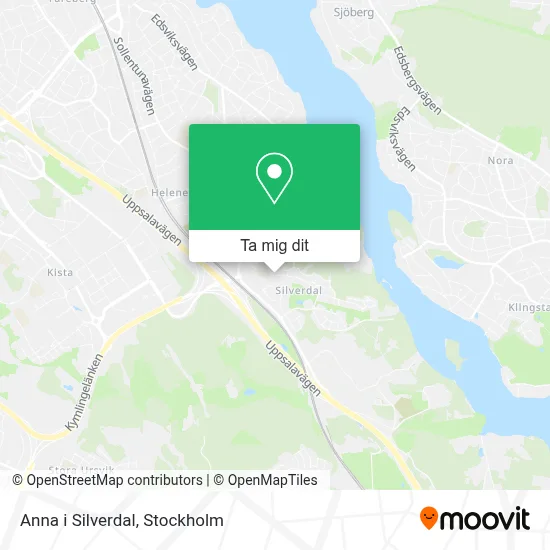Anna i Silverdal karta