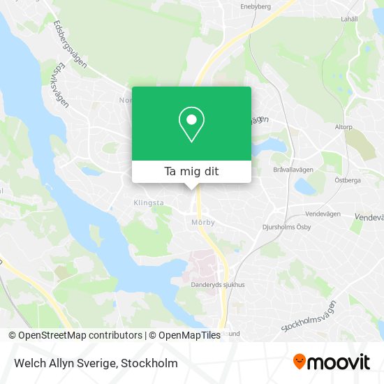Welch Allyn Sverige karta