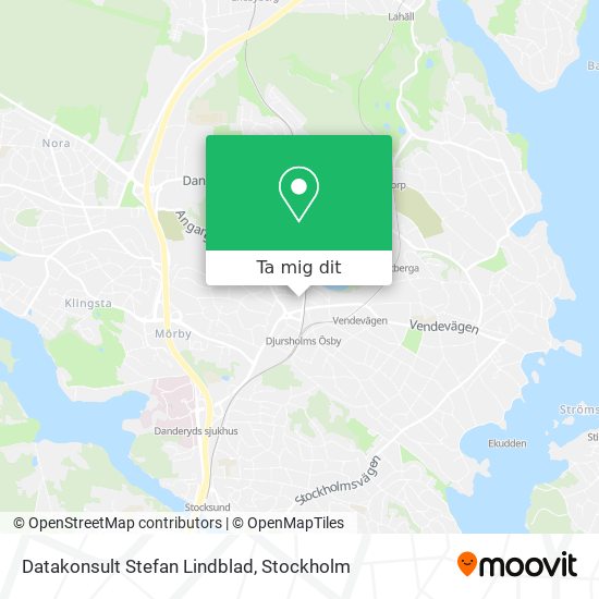 Datakonsult Stefan Lindblad karta