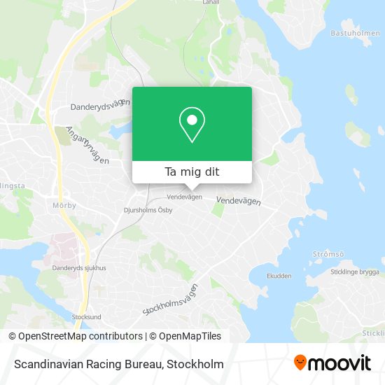 Scandinavian Racing Bureau karta